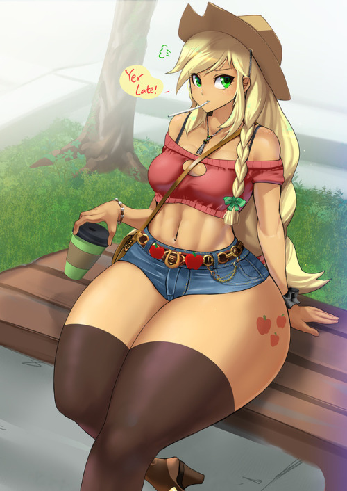 cgsio-nsfw:Date with Applejack. And the first thing to do...