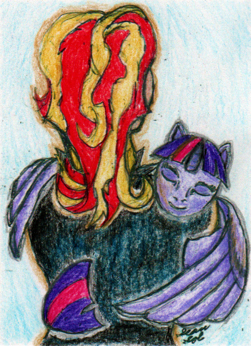 Princess and Phoenix by Sean SolI wanted to practice some...