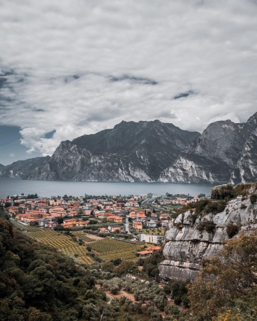 Rocky landscapes at the north end of Lake Garda••#photography...