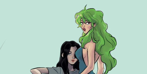 martianmanhuntter:Lottie and Caroline in Snotgirl vol. 2-You...