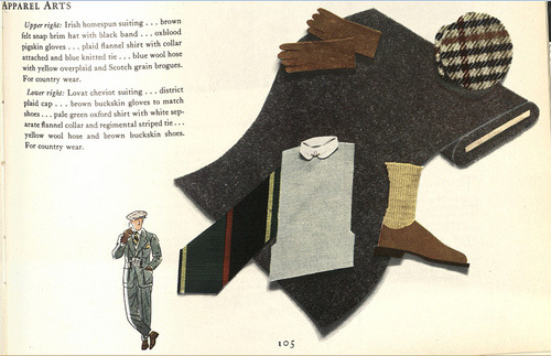 1930s Esquire and Apparel Arts Illustrations — Die, Workwear!