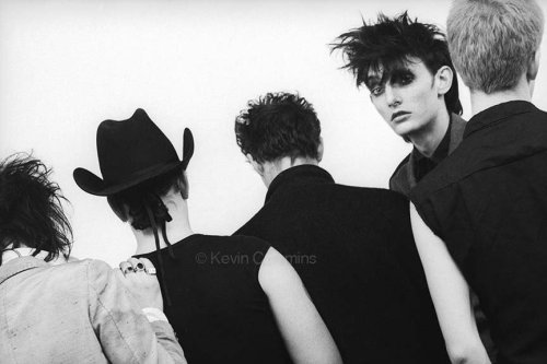 iridescentskull:Nick Cave and Rowland S. Howard with The...