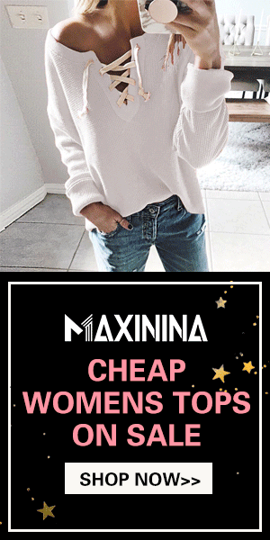 Maxinina Cheap Womens Tops on Sale