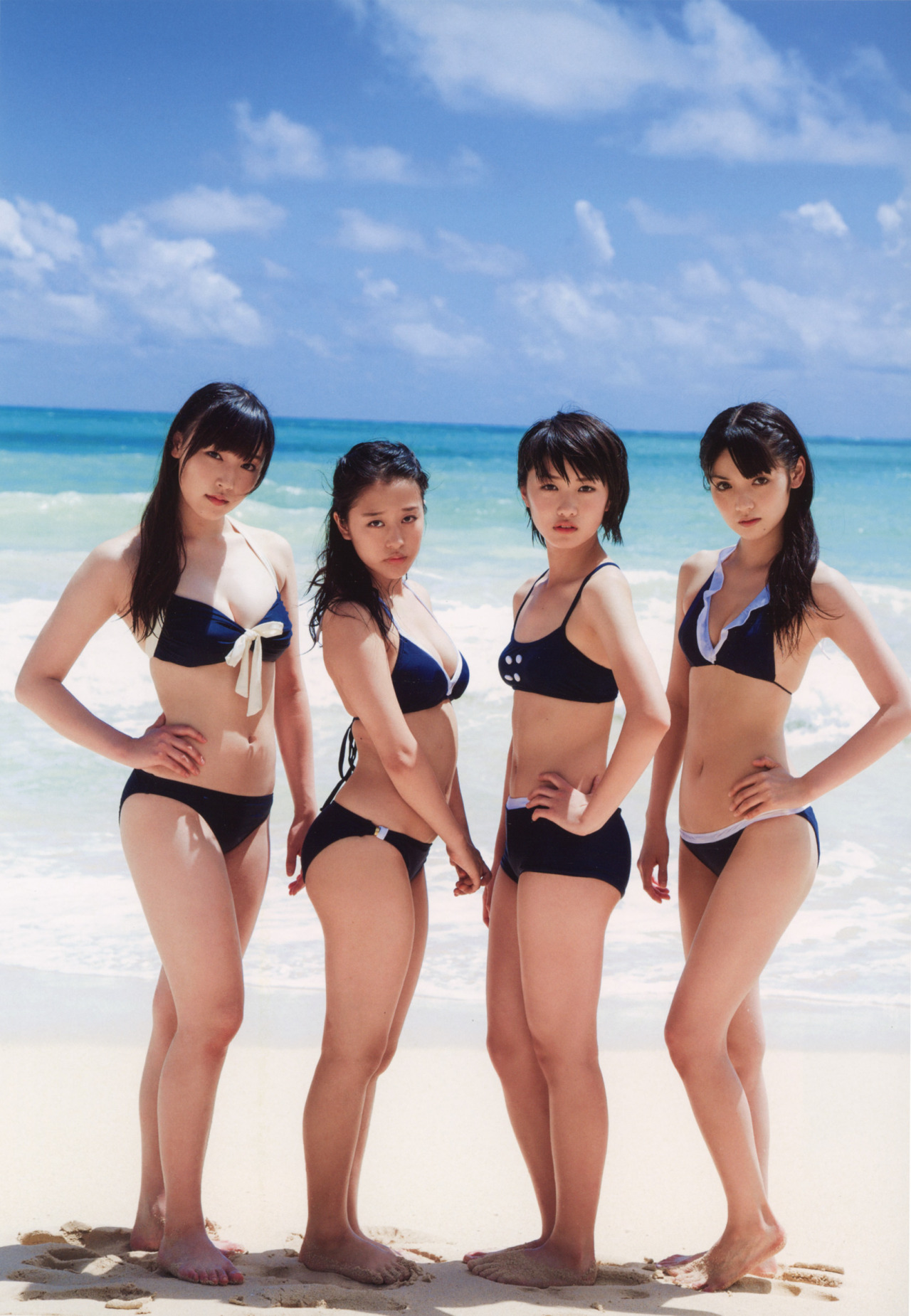Hello Project Girls In Bikinis And Swimsuits • Morning Musume 2014 Alo Hello Morning Musume