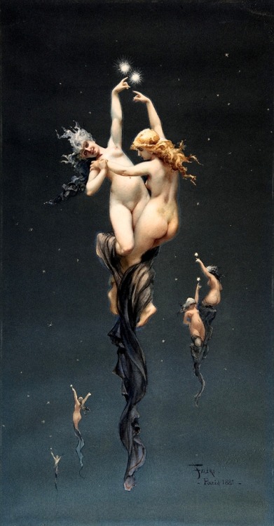 trulyvincent:Luis Ricardo Falero (Spanish, 1851 - 1896)