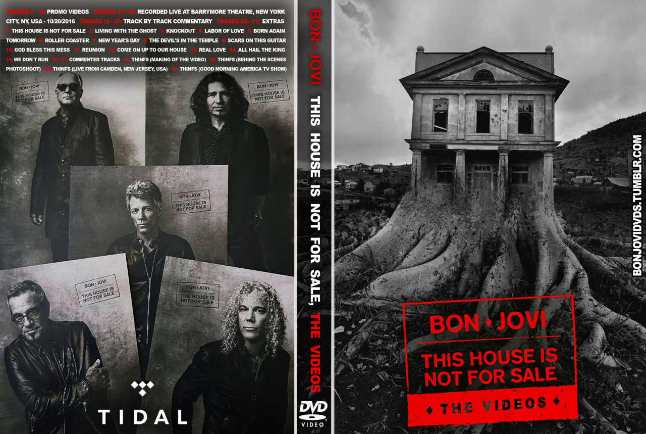 Bon Jovi Dvds Trading Page Bon Jovi This House Is Not For Sale