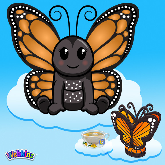 webkinz monarch butterfly