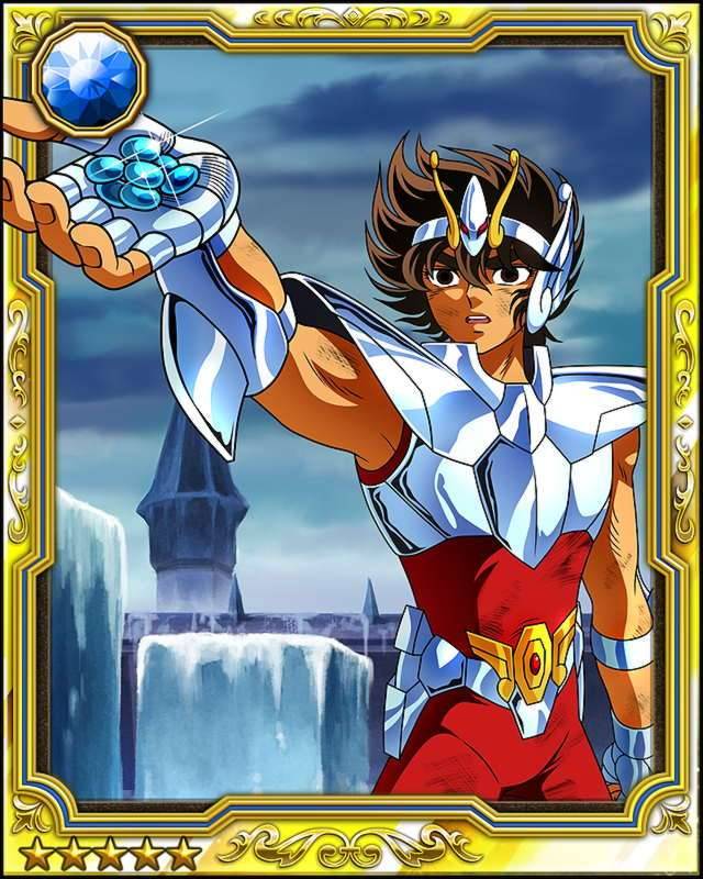 saint seiya card