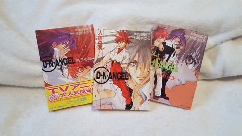 jediprincessash:Part 2 of my D.N.Angel Collection! Thanks to my...