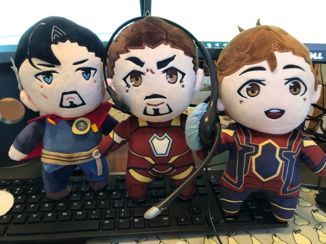 tony stark plush