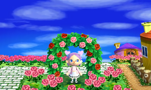 acnl flower arch