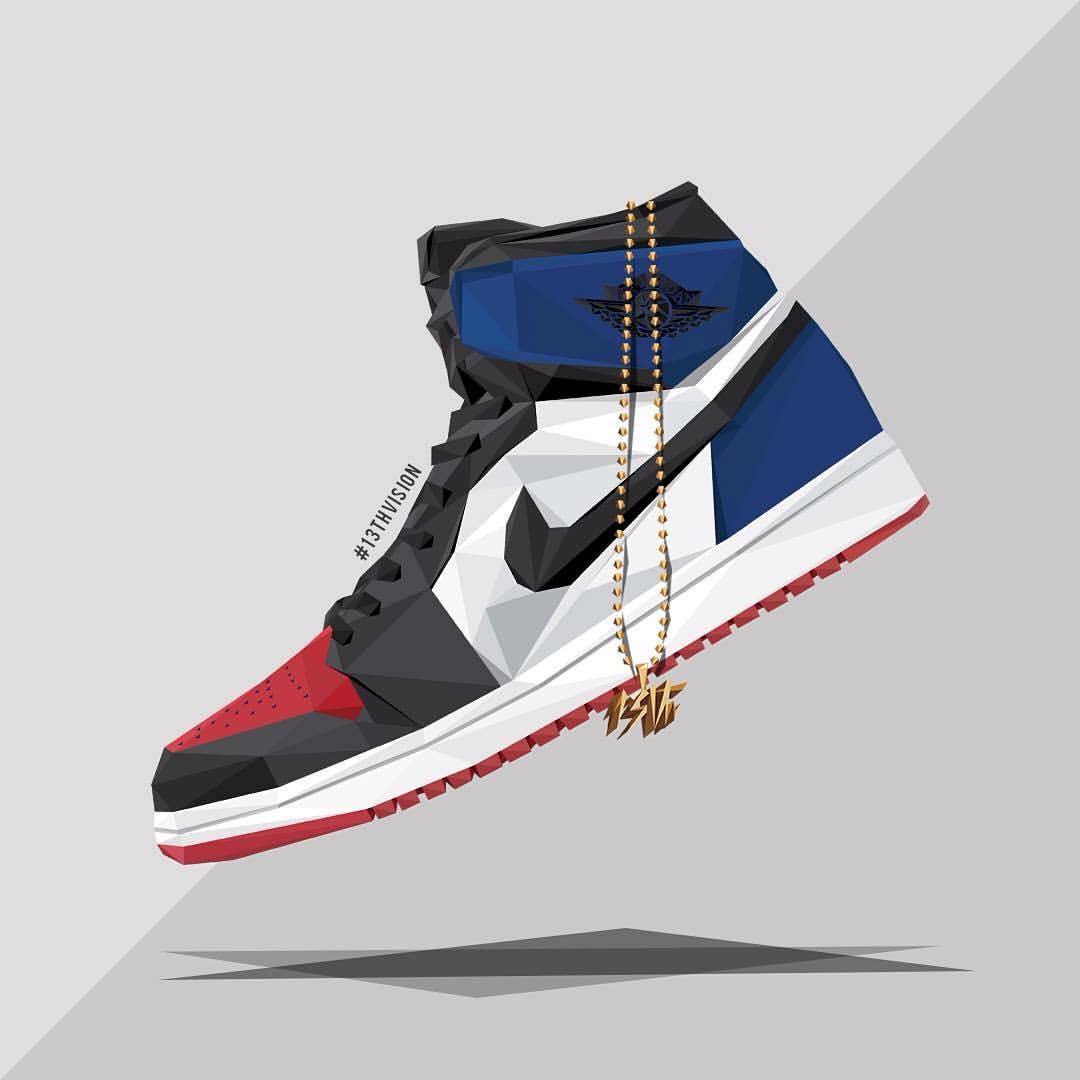 13th Vision - “What the” Air Jordan 1 Artwork by...