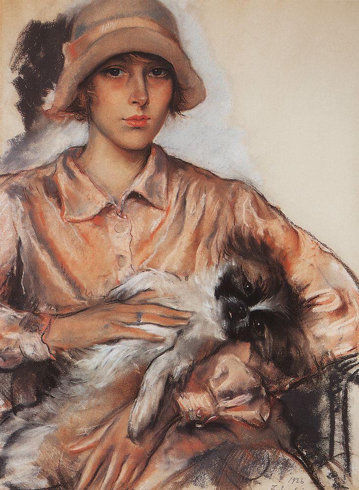 zinaida-serebriakova:
â€œPortrait of a Lady I. Whelan with a Lapdog, 1926, Zinaida Serebriakova
https://www.wikiart.org/en/zinaida-serebriakova/portrait-of-a-lady-i-whelan-with-a-lapdog-1926
â€