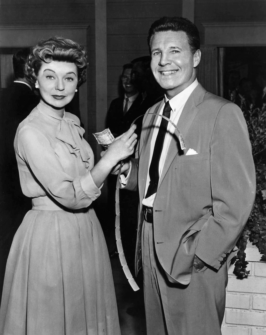 “Harriet Nelson, pictured here of course with...