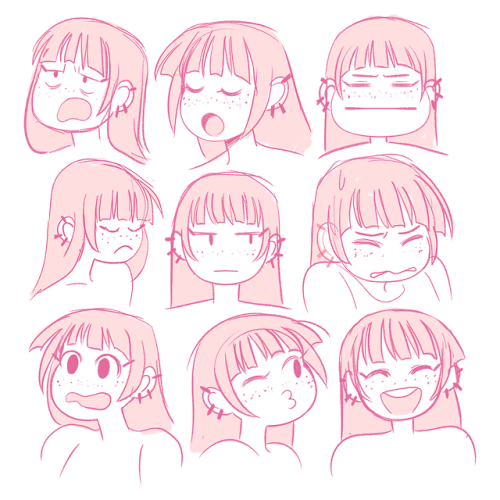 Face Expressions Reference