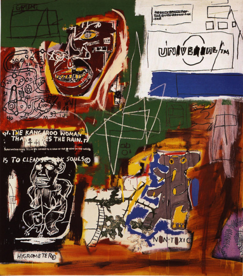 artist-basquiat:Sienna, Jean-Michel BasquiatMedium:...