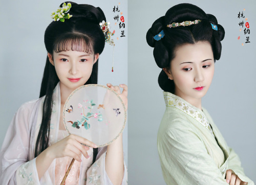 changan-moon:Traditional Chinese hanfu and makeup of various...