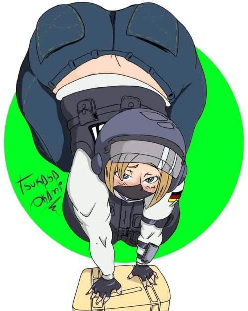 tsukasaokami:#fanart de #IQ from #rainbowsixsiege (#r6s )Hope...