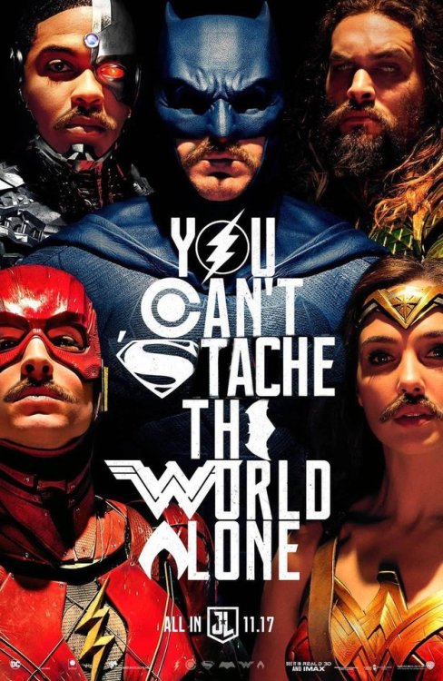 dceu-memes:Rocking the ‘stache