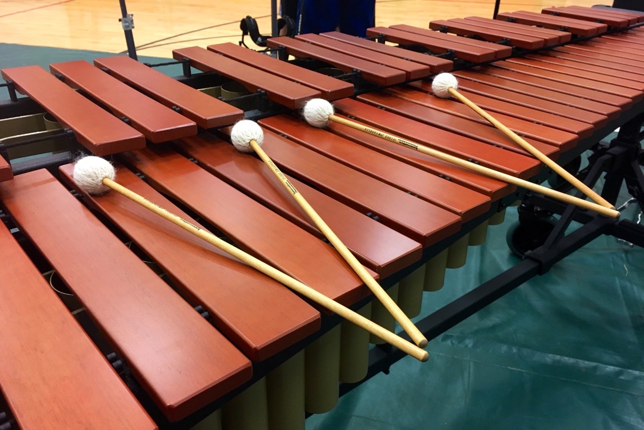 we finally got the new marimba for marching band! : the percussion closet