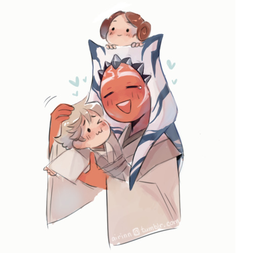 airinn:star wars (specifically ahsoka) drawings i’ve been...