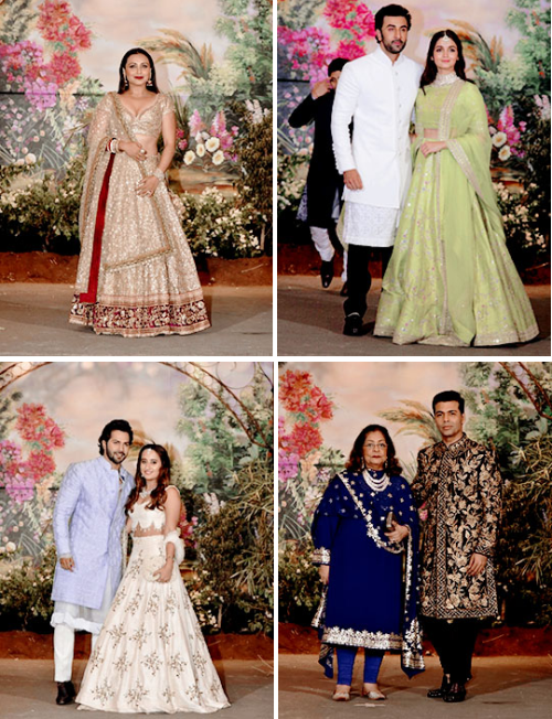 weheartbollywood:Bollywood Celebrities At Sonam Kapoor and...