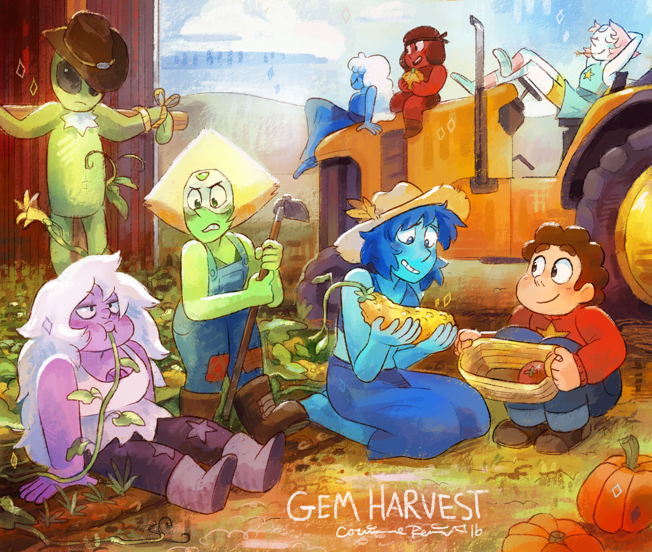 calonarang:
“ My overly optimistic prediction for Gem Harvest. I’m not ready for plot heavy episodes yet, thanks!! Give me more fluff
”