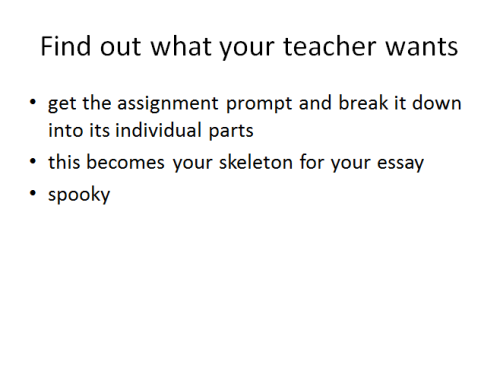 How to write an essay tumblr powerpoint