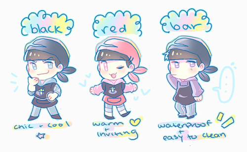 vitaminpop:uniforms !!  they’re very simple but are supposed to...