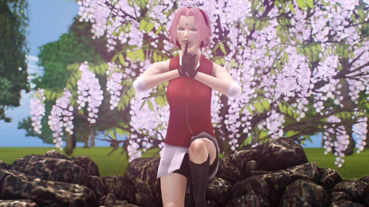 Natalia Auditore Naruto X Sakura Training