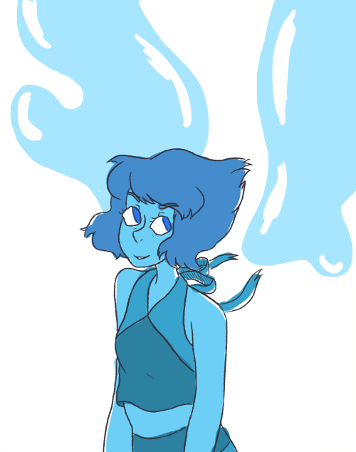 lesbiangems:cant stop wont stop drawing lapis