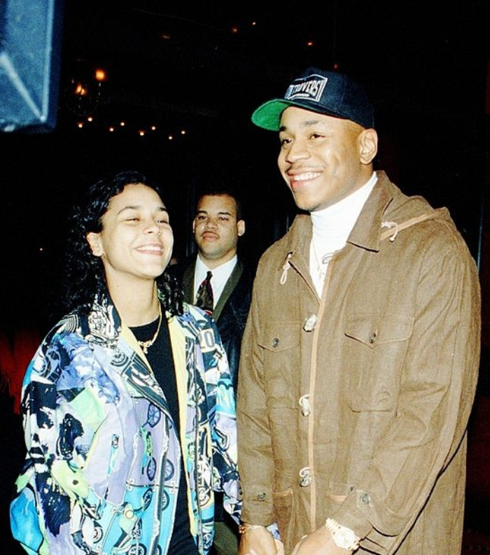 LL Cool J and his girlfriend Kidada Jones (1993) - Eclectic Vibes