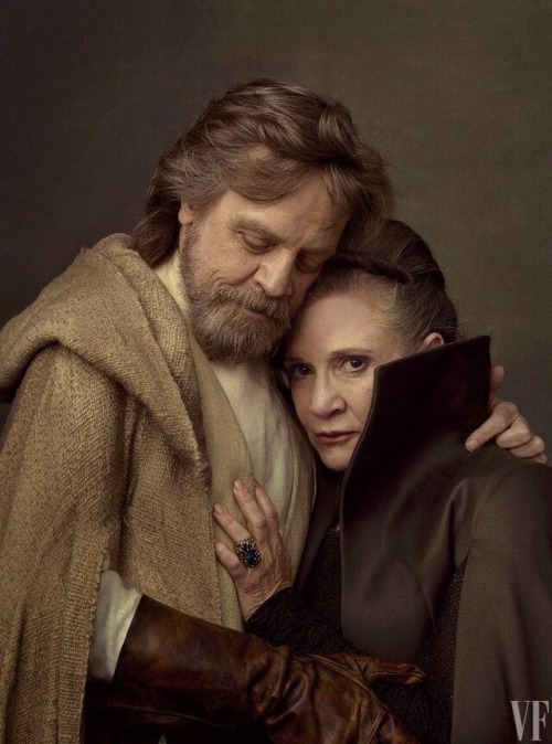 patrickjd:Luke Skywalker and Leia Organa Episode IV - Episode VIII