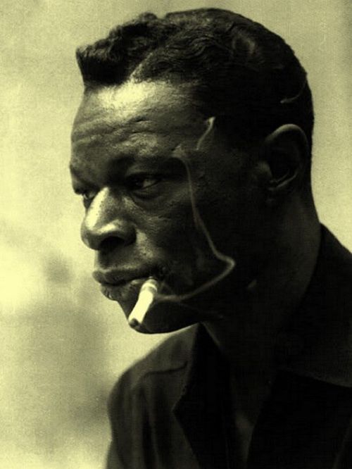 didierleclair:THE SMOKING SCAR…Nat King Cole concentrating…