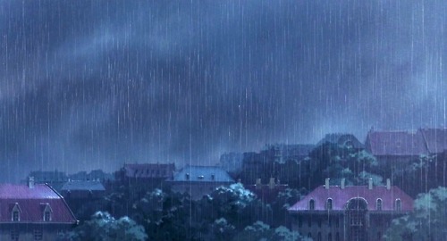 ghibli-collector:“A Rainy Night” Kiki’s Delivery Service - Dir....