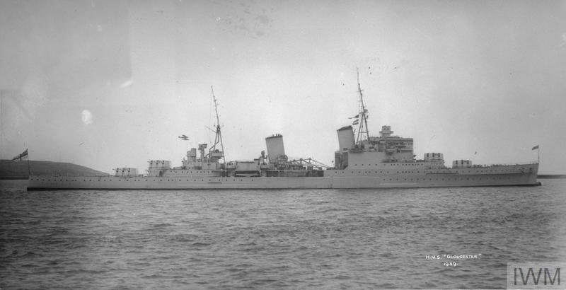 His Majesty's Heavy Cruiser Exeter — hms-exeter: HMS Gloucester ...