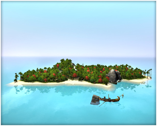 sims 3 custom world beach