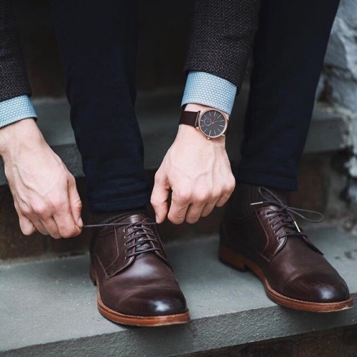 yourlookbookmen:Men’s Derby ShoesMost popular fashion blog for...