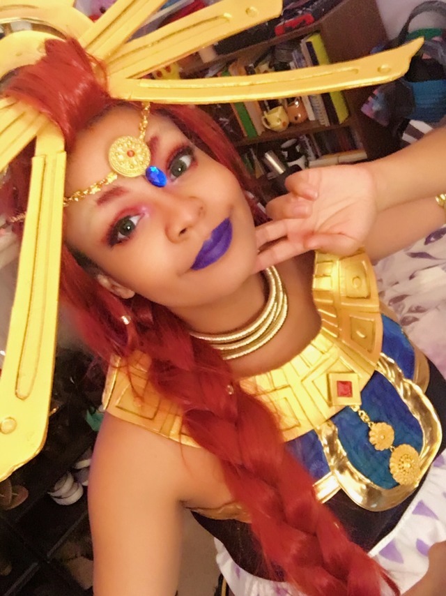 Phalafel Cosplays — All hail the Gerudo Chief 😎😎😎 Riju was made in 2...