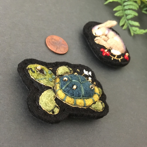 Finally, I made things with less grey in them!A “Tortoise and...