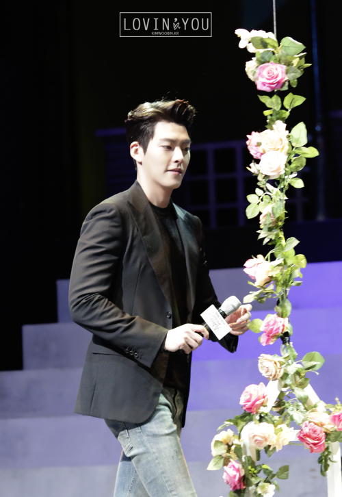 151009 Kim Woo Bin at Park Kyung Lim Talk concertcr: Lovin’...