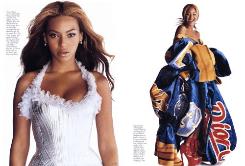 femmequeens:Beyoncé wearing Haute Couture from the Spring/Summer...