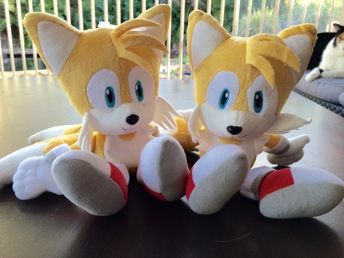 sanei tails plush