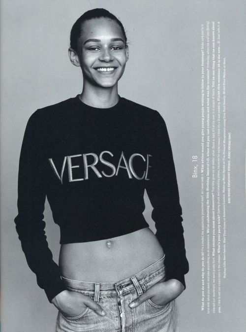 asatinjacket:Binx Walton by Alasdair McLellan for i-D Summer...