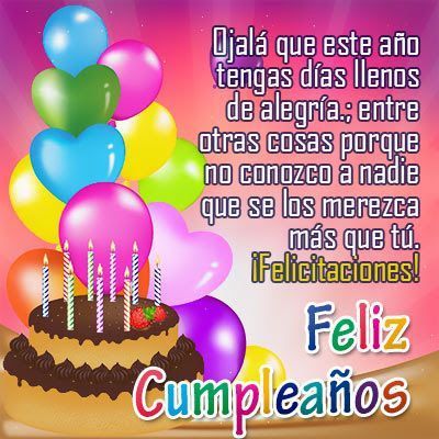 Postal Feliz Cumpleanos Imagenes Y Frases