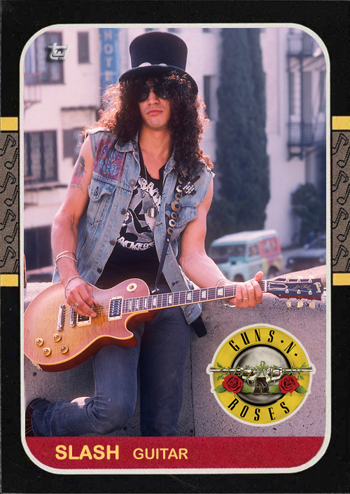 Slash Guns N Roses 1987