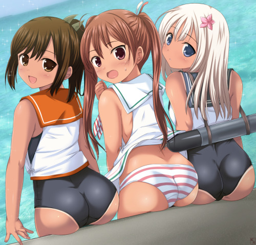 Ecchi, Yuri, Oppai and Pantsu! x3