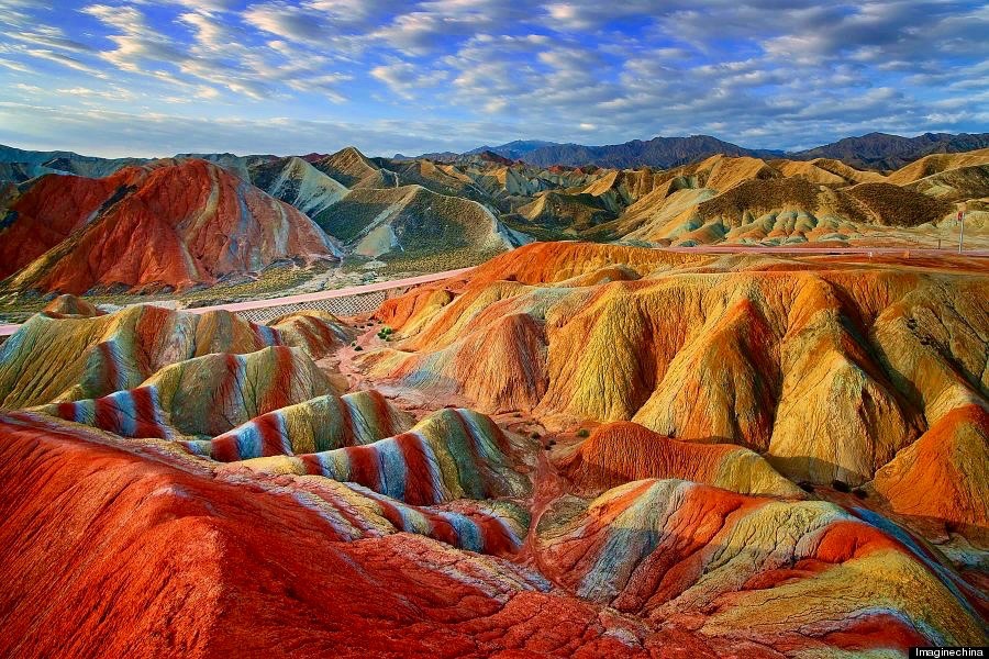 FORBES - The Rainbow Mountains Of China Are Earth's Paint