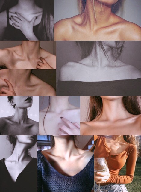 errorjustingeneral:Collarbone thinspo *no photos are mine...