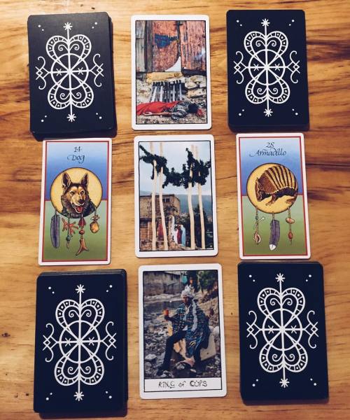 tatiannatarot:#Tarot #Meditation // 10 of Machetes + 4 of...